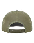 Richardson 112WF Fremont Trucker Cap - Khaki/ Loden - back
