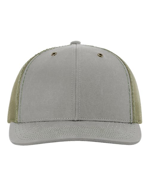 Richardson 112WF Fremont Trucker Cap - Khaki/ Loden - front