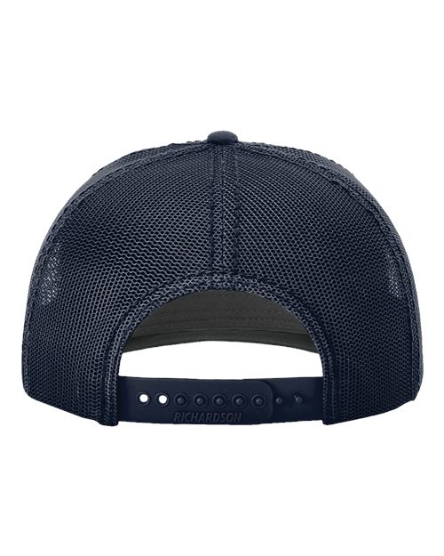 Richardson 112WF Fremont Trucker Cap - Navy - back