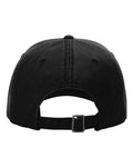 Richardson 326 Peach Twill Dad Hat - Black - back