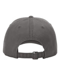 Richardson 326 Peach Twill Dad Hat - Charcoal - back