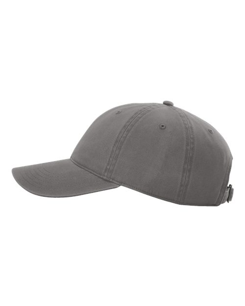 Richardson 326 Peach Twill Dad Hat - Charcoal - side