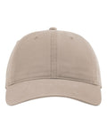 Richardson 326 Peach Twill Dad Hat - Dark Khaki - front