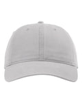 Richardson 326 Peach Twill Dad Hat - Grey - front