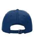 Richardson 326 Peach Twill Dad Hat - Royal - back