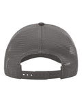 Richardson 111 Garment-Washed Trucker Cap - Charcoal - back