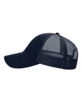 Richardson 111 Garment-Washed Trucker Cap - Navy - side