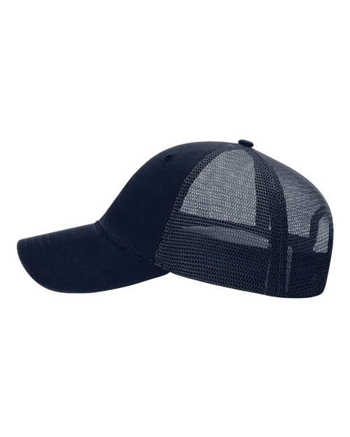 Richardson 111 Garment-Washed Trucker Cap - Navy - side