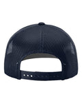 Richardson 112PL 112+ R-Flex Adjustable Trucker Cap - Navy - back