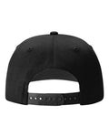 Richardson 312 Twill Back Trucker Cap - Black - back