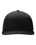 Richardson 312 Twill Back Trucker Cap - Black - front