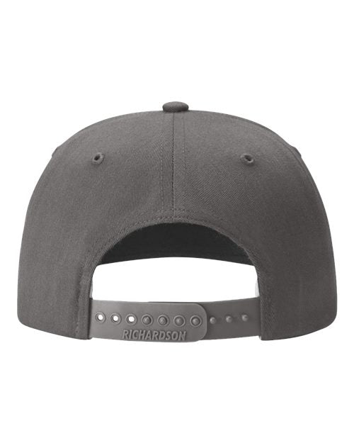 Richardson 312 Twill Back Trucker Cap - Charcoal - back