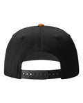 Richardson 312 Twill Back Trucker Cap - Caramel/ Black - back