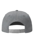 Richardson 312 Twill Back Trucker Cap - Heather Grey - back