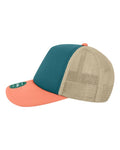 LEGACY LTA Laguna Cap - Marine/ Salmon/ Khaki - side