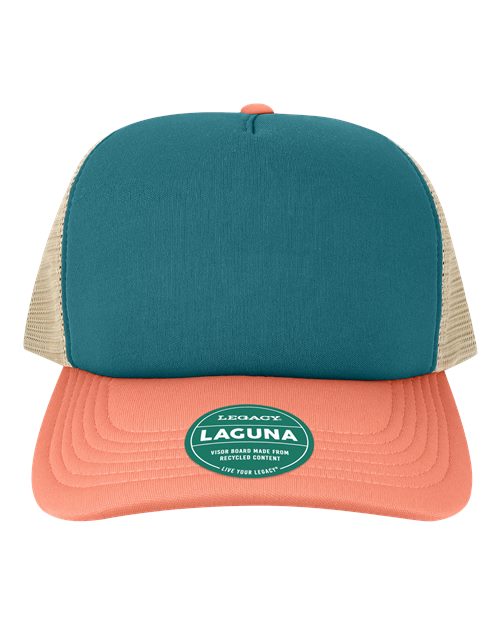 LEGACY LTA Laguna Cap - Marine/ Salmon/ Khaki - front
