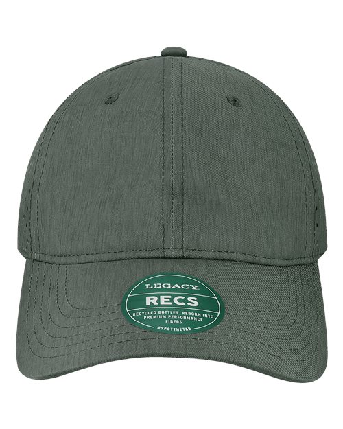 LEGACY RECS Reclaim Sport Mesh Cap - Eco Black - front