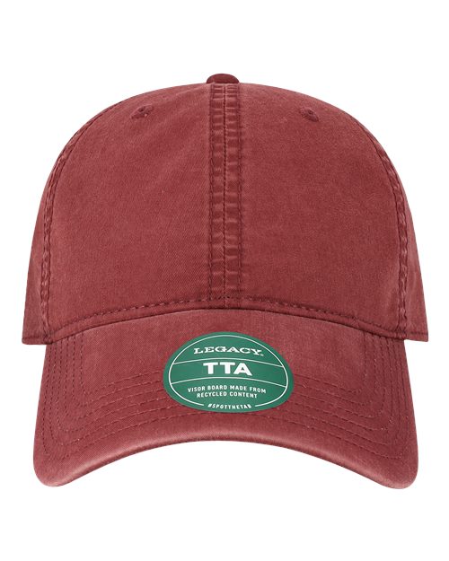 LEGACY TTA Terra Twill Cap - Burgundy - front