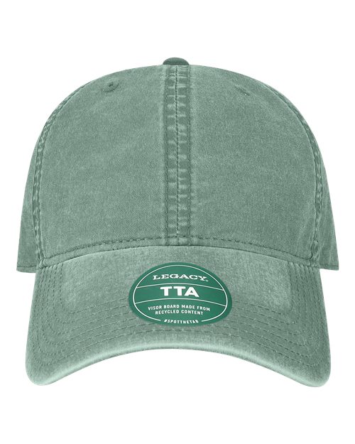 LEGACY TTA Terra Twill Cap - Dark Green - front