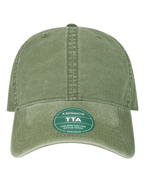 LEGACY TTA Terra Twill Cap - Moss Green - front