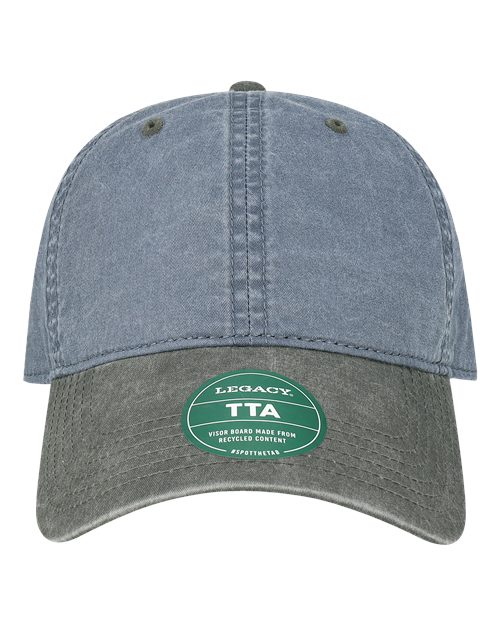 LEGACY TTA Terra Twill Cap - Slate Blue/ Cinder - front