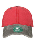 LEGACY TTA Terra Twill Cap - Weathered Red/ Cinder - front