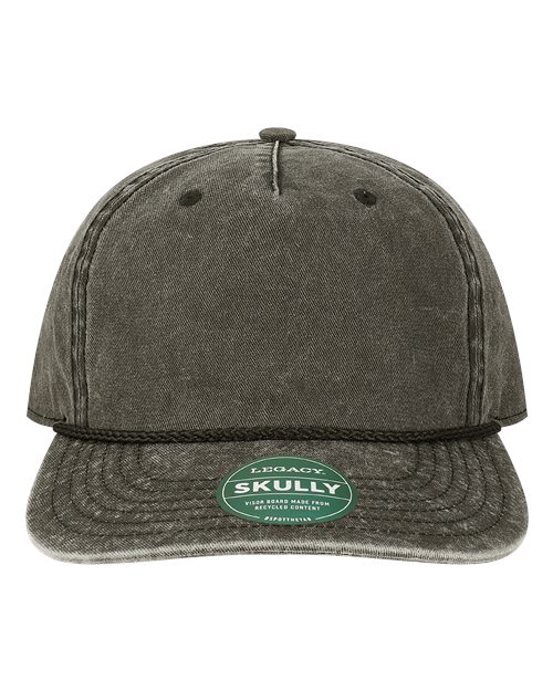 LEGACY SKULLY Skully Rope Cap - Black - front