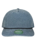 LEGACY SKULLY Skully Rope Cap - Navy - front