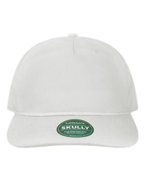 LEGACY SKULLY Skully Rope Cap - White - front