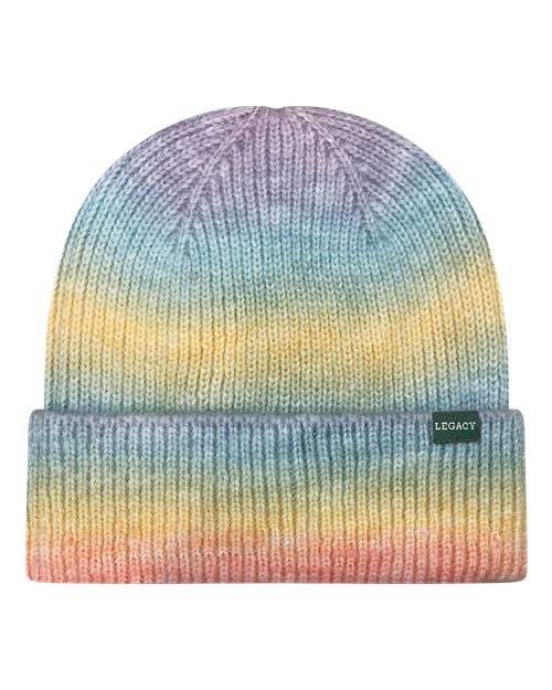 LEGACY KTDRB Tie-Dyed Ribbed Beanie - Sherbet - back