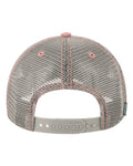 LEGACY DTA Dashboard Trucker Cap - Dusty Rose/ Grey - back