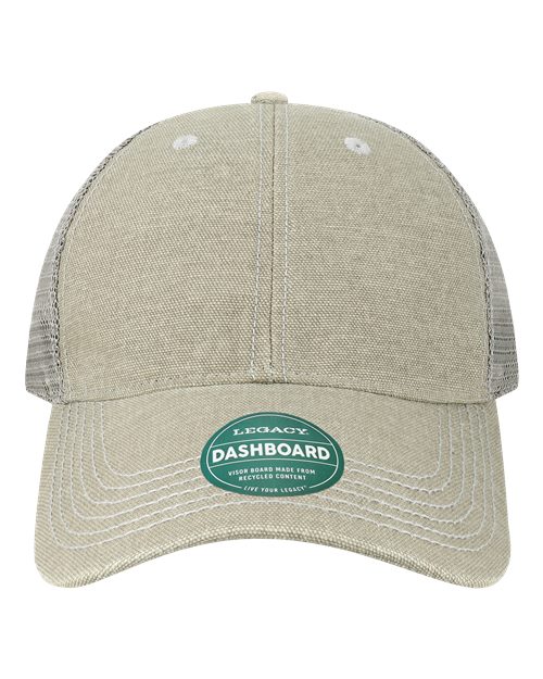 LEGACY DTA Dashboard Trucker Cap - Grey - front