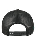 LEGACY MPS Mid-Pro Snapback Trucker Cap - Black Z - Quilted - back