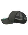 LEGACY MPS Mid-Pro Snapback Trucker Cap - Black Z - Quilted - side