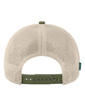 LEGACY MPS Mid-Pro Snapback Trucker Cap - Olive Z - Quilted - back