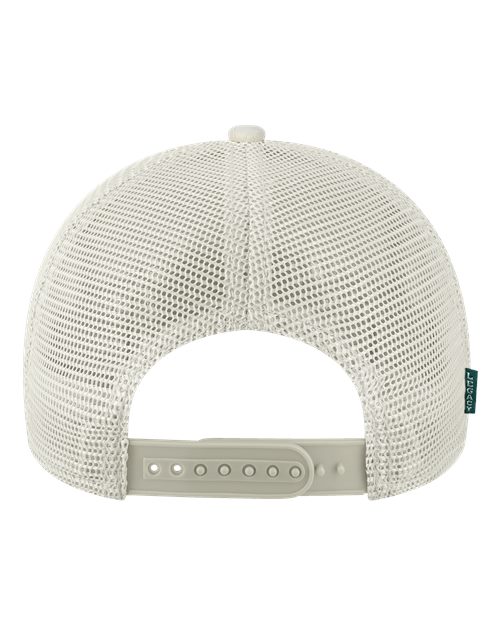 LEGACY MPS Mid-Pro Snapback Trucker Cap - White Z - Quilted - back