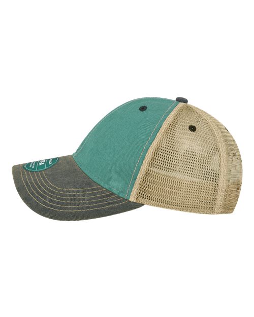 LEGACY OFA Old Favorite Trucker Cap - Aqua Blue/ Navy - side