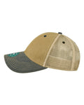LEGACY OFA Old Favorite Trucker Cap - Dark Tan/ Navy - side