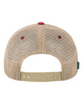 LEGACY OFA Old Favorite Trucker Cap - Light Blue/ Cardinal - back
