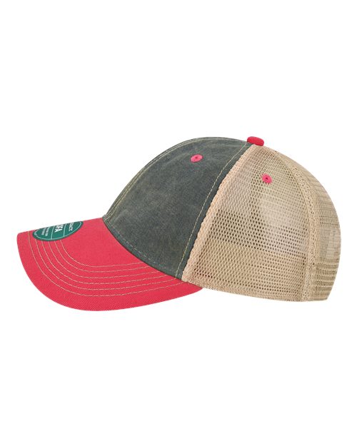 LEGACY OFA Old Favorite Trucker Cap - Navy/ Dark Pink - side