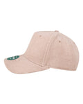 LEGACY ROADIE Five-Panel Adjustable Cap - Dusty Rose Corduroy - side