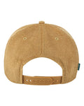 LEGACY ROADIE Five-Panel Adjustable Cap - Khaki Corduroy - back