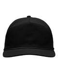 Sportsman SP1200 Five-Panel Ripstop Cap - Black - front
