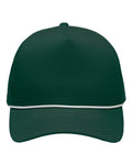 Sportsman SP1300 Five-Panel Rope Heritage Fit Cap - Forest Green - front