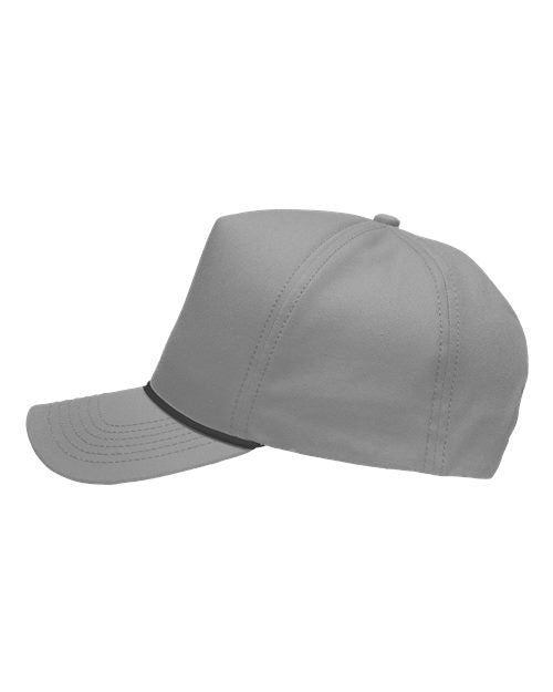 Sportsman SP1300 Five-Panel Rope Heritage Fit Cap - Grey - side