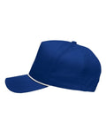 Sportsman SP1300 Five-Panel Rope Heritage Fit Cap - Royal - side