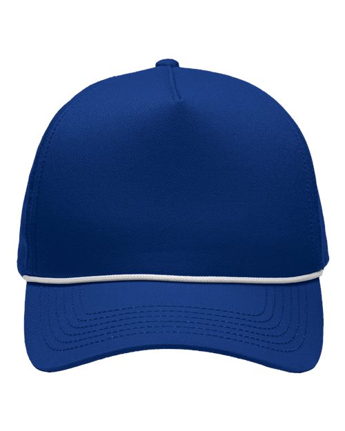 Sportsman SP1300 Five-Panel Rope Heritage Fit Cap - Royal - front