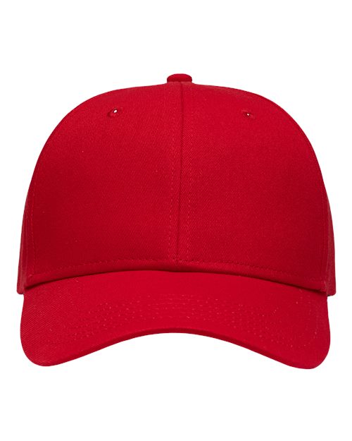 Sportsman SP1400 Lo-Pro Solid Traditional Cap - Red - front