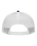 Sportsman SP1450 Traditional Lo-Pro Mesh Back Trucker Fit Cap - Chino Royal/ White - back