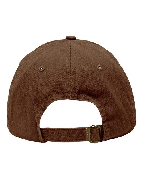 Sportsman SP1700 Dad Hat Fit - Chino Dark Brown - back